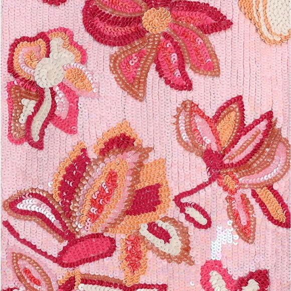 Petal Pink Embellished Tote - Picture 4 of 5